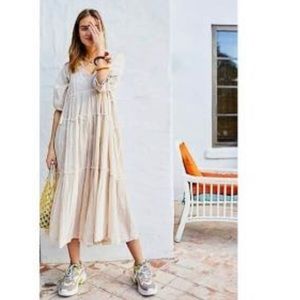 Free People Celestial Skies Midi Dress